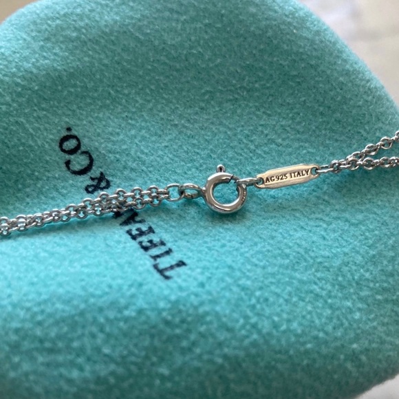Tiffany & Co. Infinity Double Chain Necklace - Picture 3 of 5